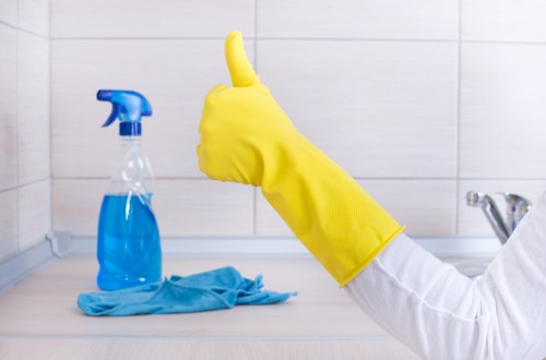 Team cooperating to maintain a safe and healthy workplace